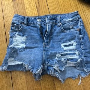 American eagle jean shorts 000